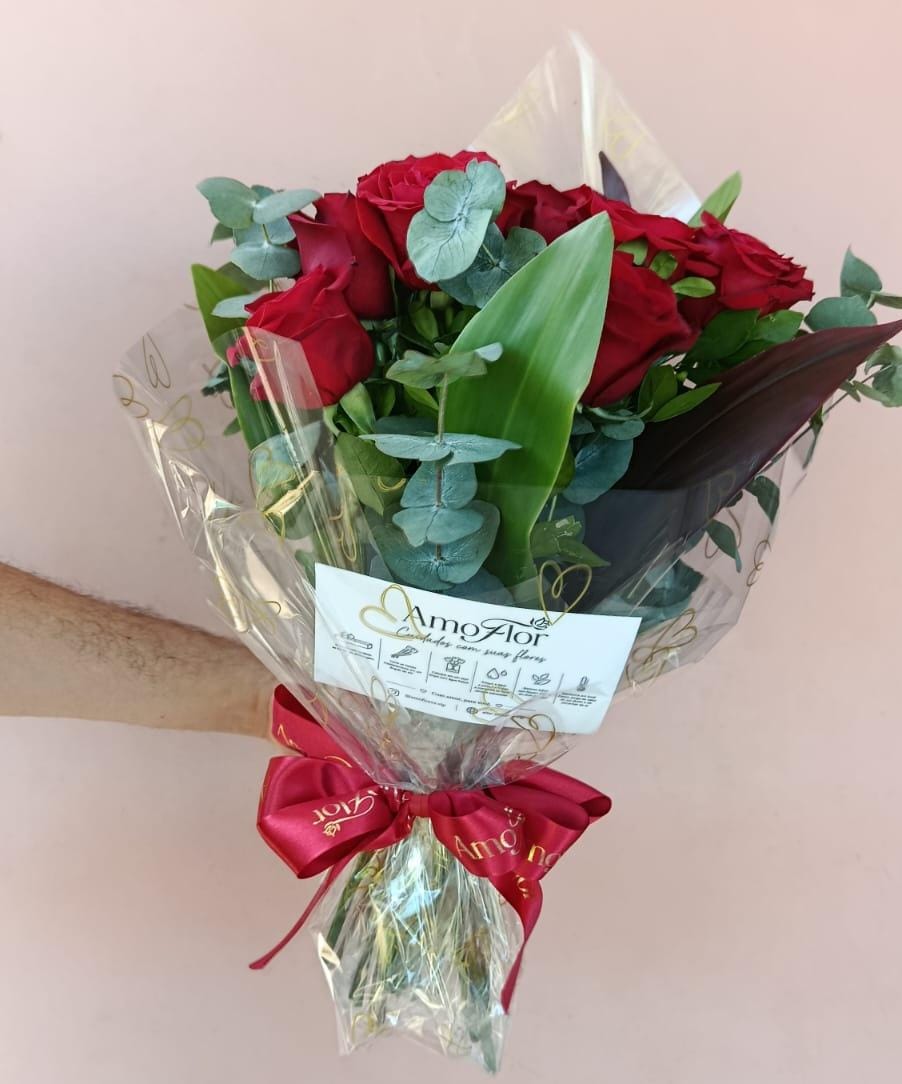Buquê Rosas Vermelhas
